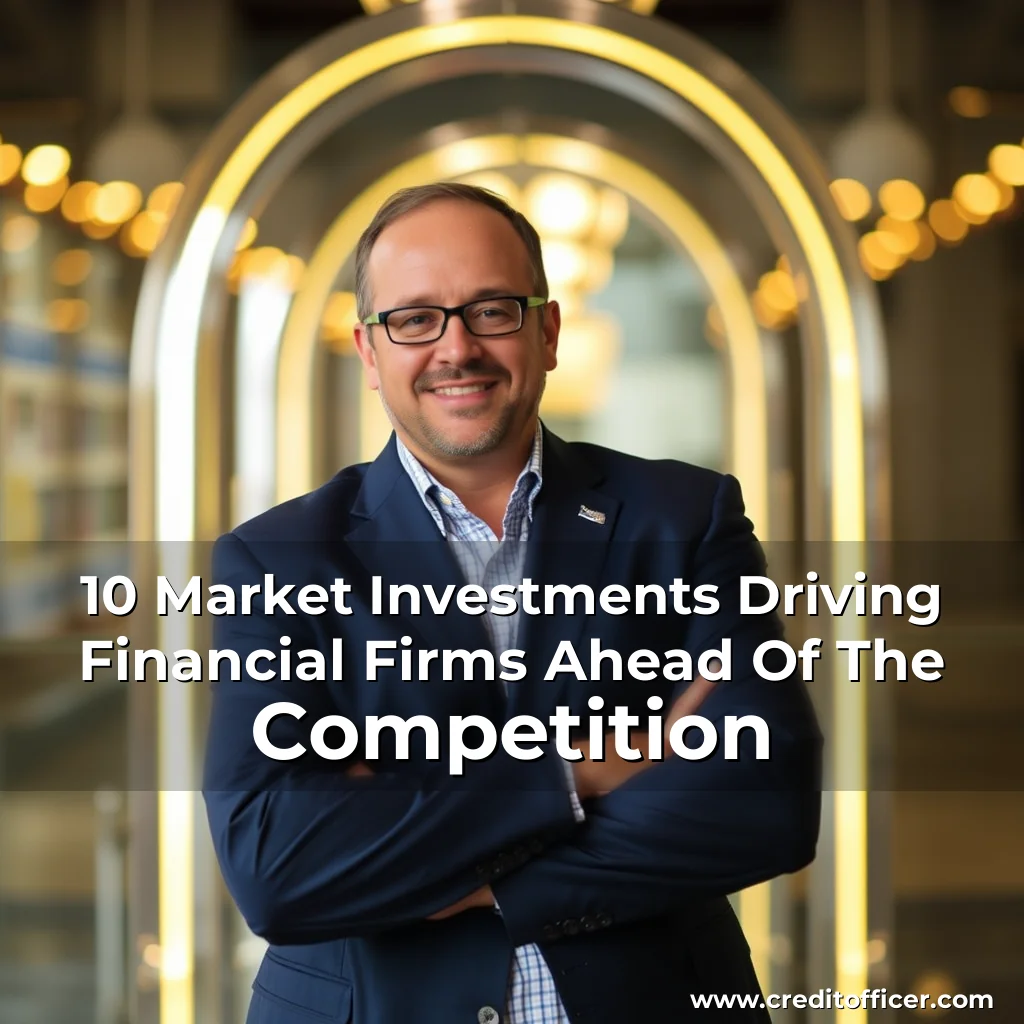 Artistic representation for 10 Market Investments Driving Financial Firms Ahead Of The Competition