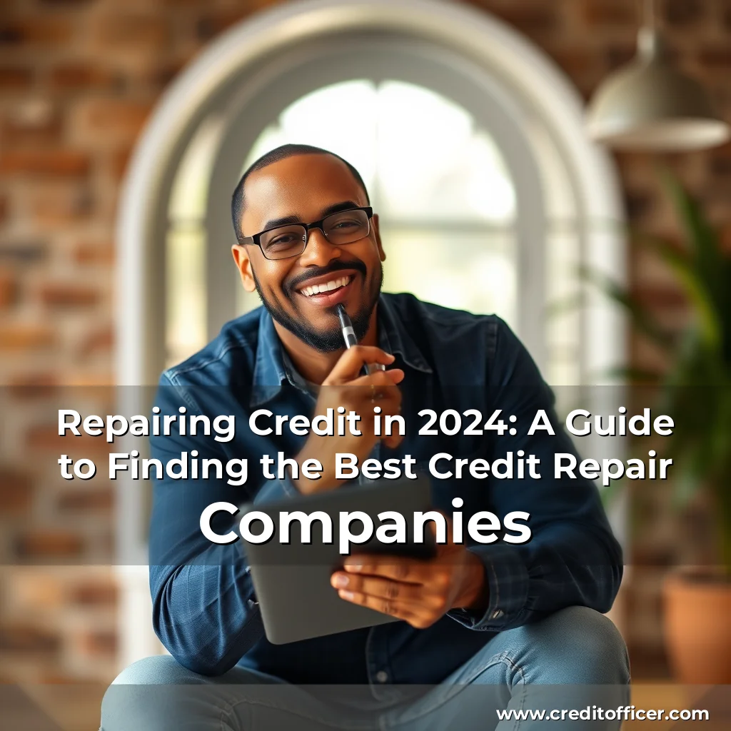 Read more about the article Repairing Credit in 2024: A Guide to Finding the Best Credit Repair Companies