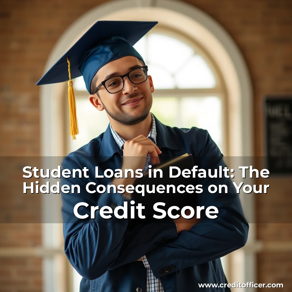 You are currently viewing Student Loans in Default: The Hidden Consequences on Your Credit Score