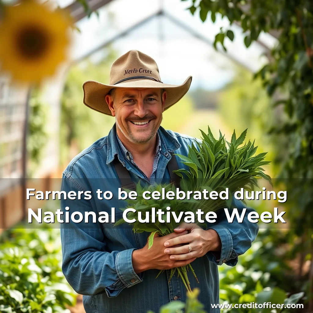 Artistic representation for Farmers to be celebrated during National Cultivate Week