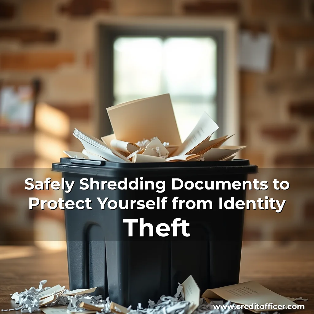 You are currently viewing Safely Shredding Documents to Protect Yourself from Identity Theft