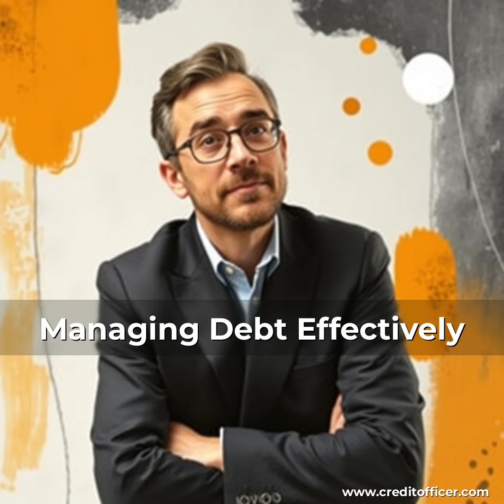 Artistic representation for Managing Debt Effectively