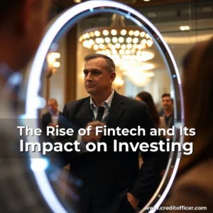 Artistic representation for The Rise of Fintech and Its Impact on Investing