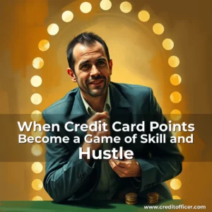 Artistic representation for When Credit Card Points Become a Game of Skill and Hustle
