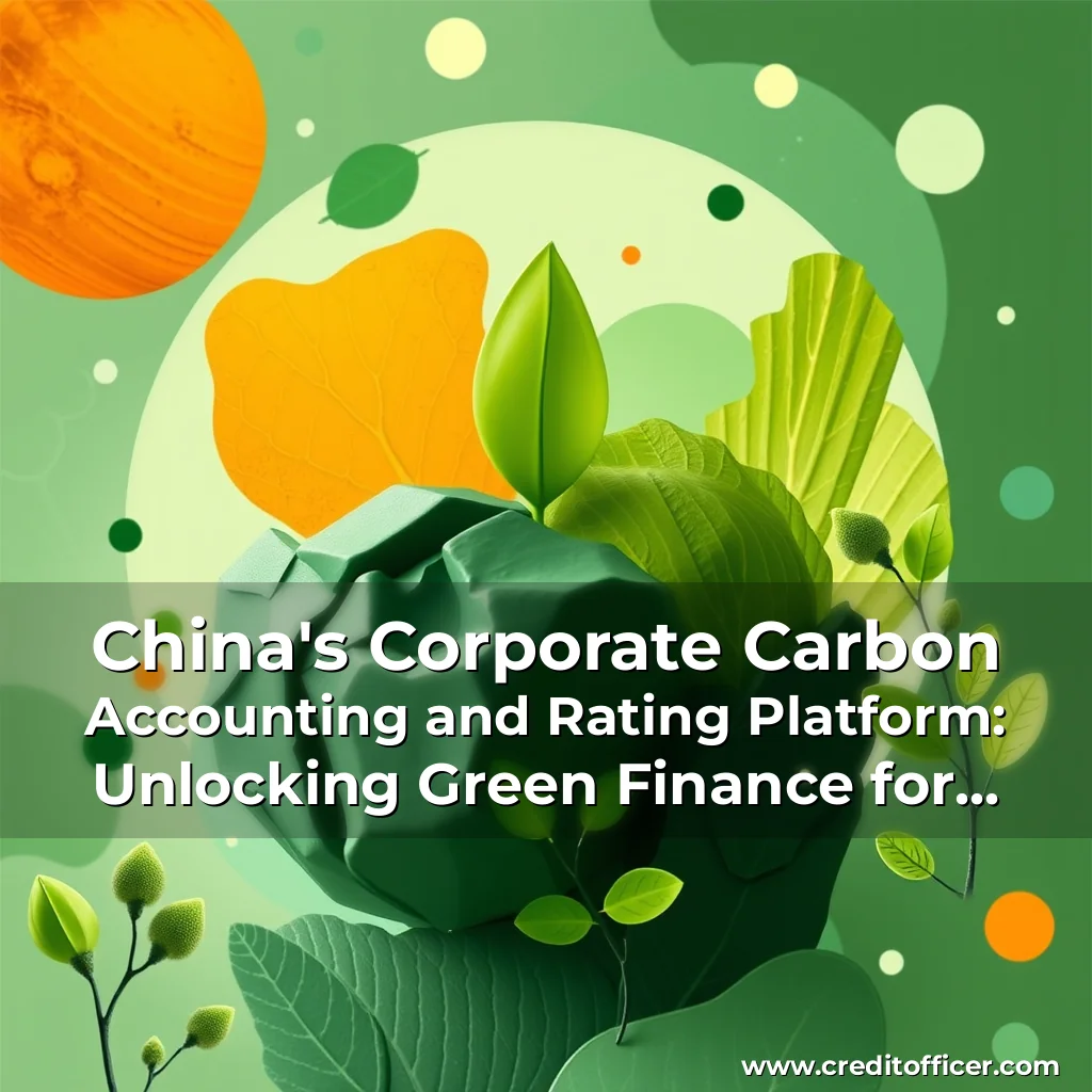 You are currently viewing China’s Corporate Carbon Accounting and Rating Platform: Unlocking Green Finance for SMEs and Hard-to-Abate Industries