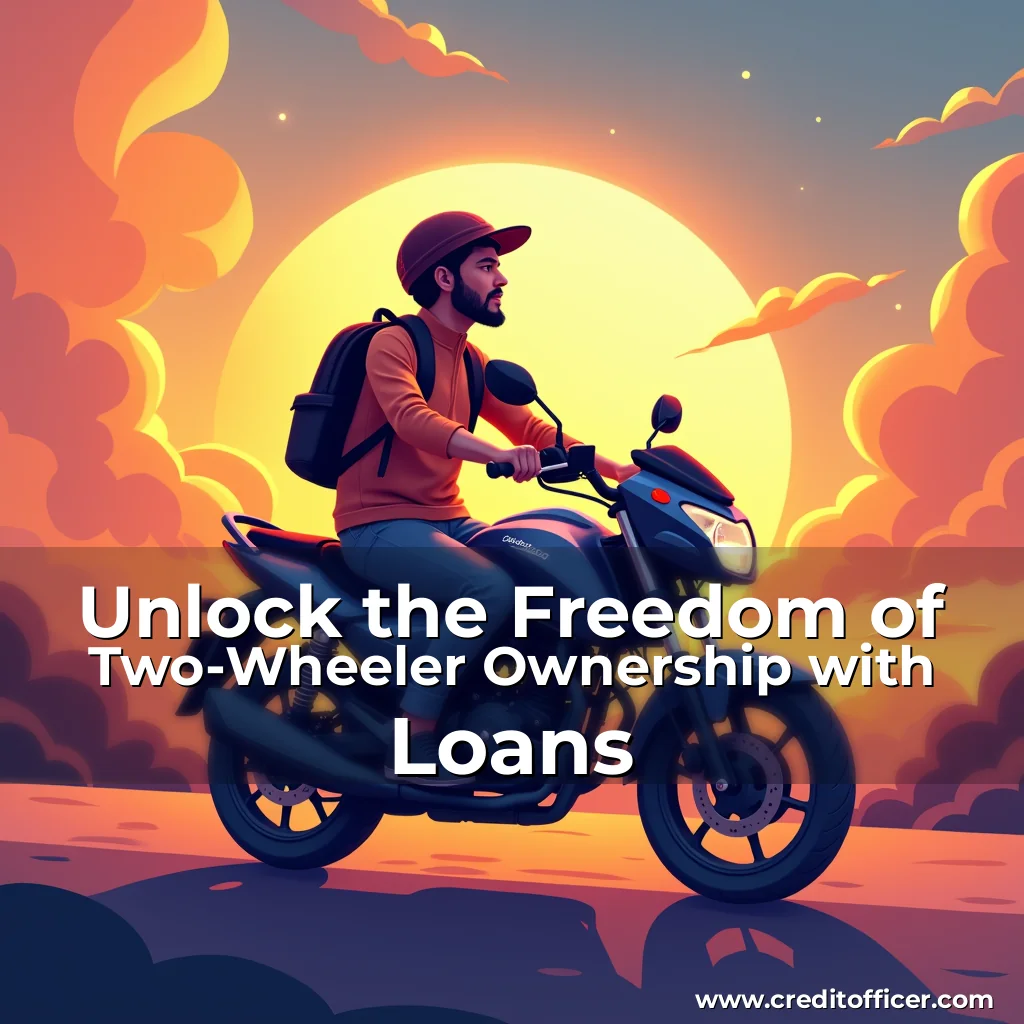 Read more about the article Unlock the Freedom of Two-Wheeler Ownership with Loans