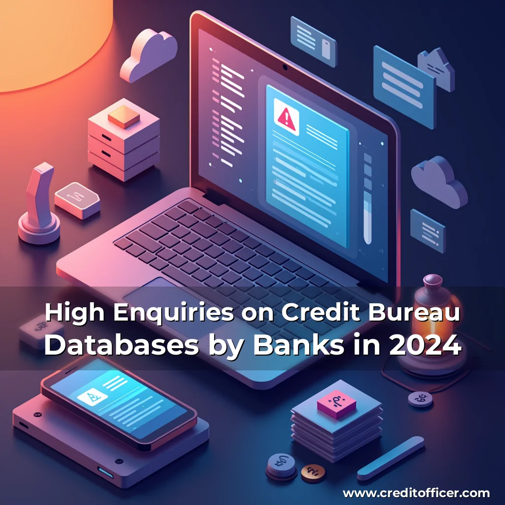 Read more about the article High Enquiries on Credit Bureau Databases by Banks in 2024