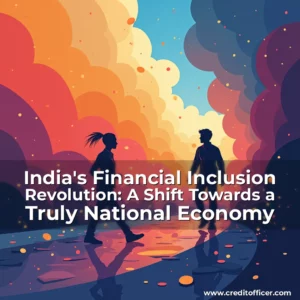 Artistic representation for India's Financial Inclusion Revolution: A Shift Towards a Truly National Economy