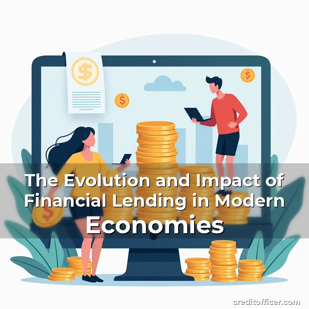 Read more about the article The Evolution and Impact of Financial Lending in Modern Economies