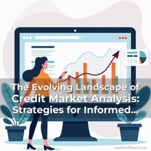 Artistic representation for The Evolving Landscape of Credit Market Analysis: Strategies for Informed Decision-Making