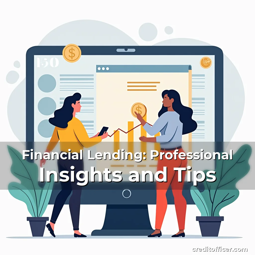 Read more about the article Financial Lending: Professional Insights and Tips