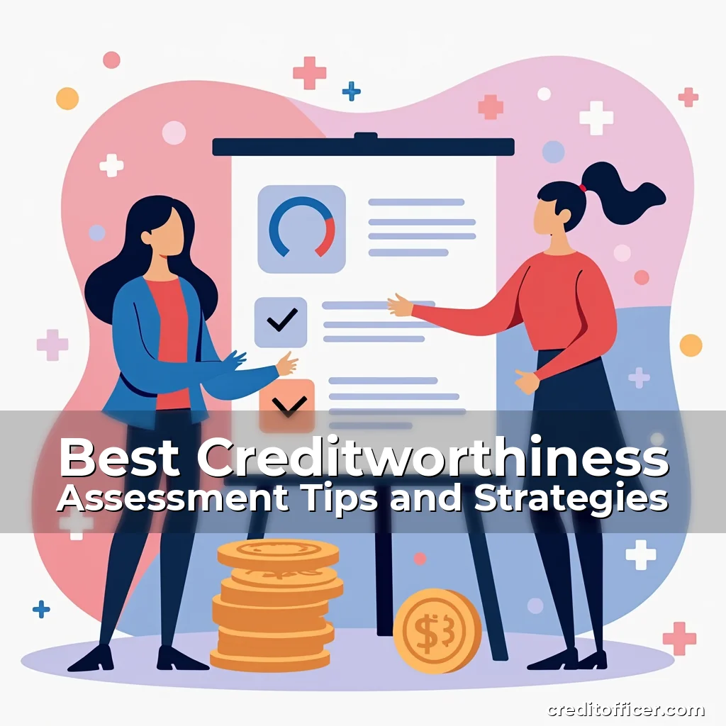 Artistic representation for Best Creditworthiness Assessment Tips and Strategies