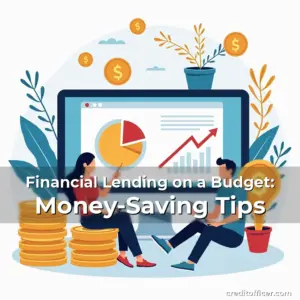 Artistic representation for Financial Lending on a Budget: Money-Saving Tips