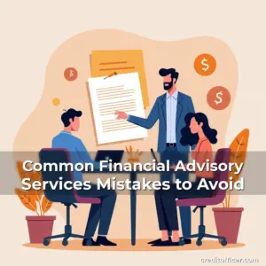 Artistic representation for Common Financial Advisory Services Mistakes to Avoid
