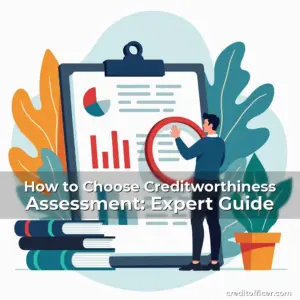 Artistic representation for How to Choose Creditworthiness Assessment: Expert Guide