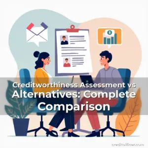 Artistic representation for Creditworthiness Assessment vs Alternatives: Complete Comparison