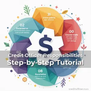 Artistic representation for Credit Officer Responsibilities Step-by-Step Tutorial