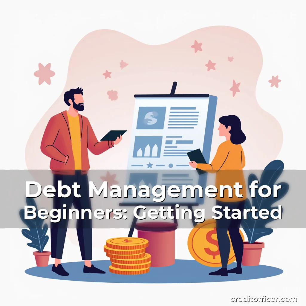 Artistic representation for Debt Management for Beginners: Getting Started