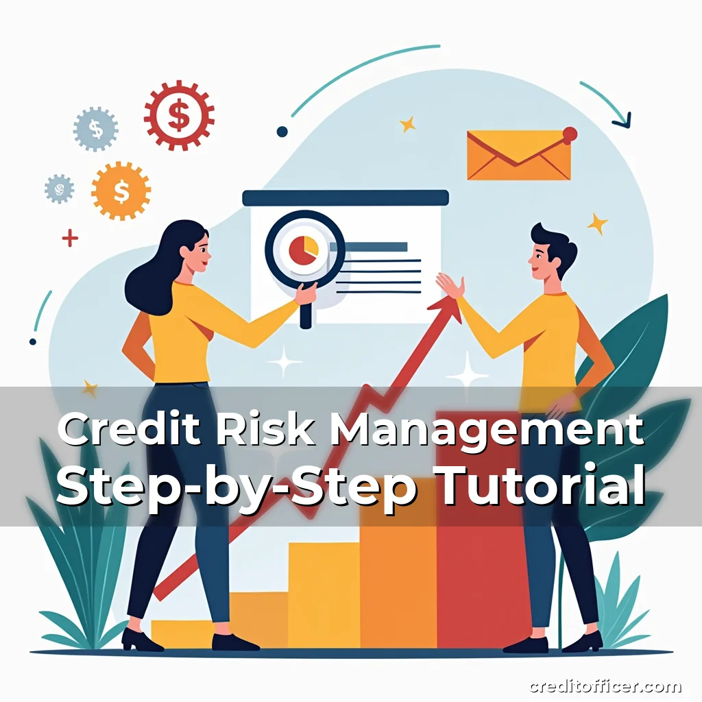 Artistic representation for Credit Risk Management Step-by-Step Tutorial