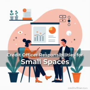 Artistic representation for Credit Officer Responsibilities for Small Spaces