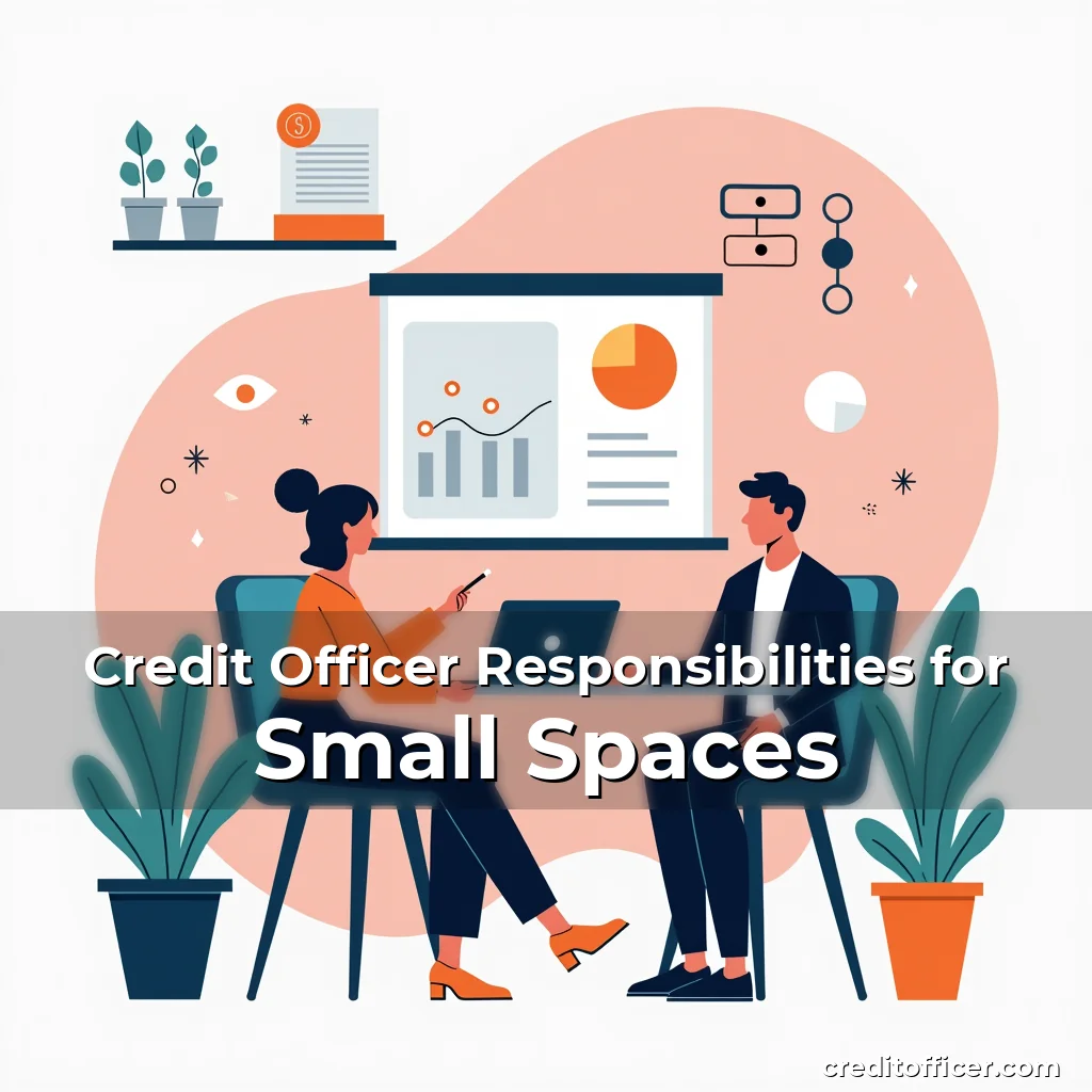 Artistic representation for Credit Officer Responsibilities for Small Spaces