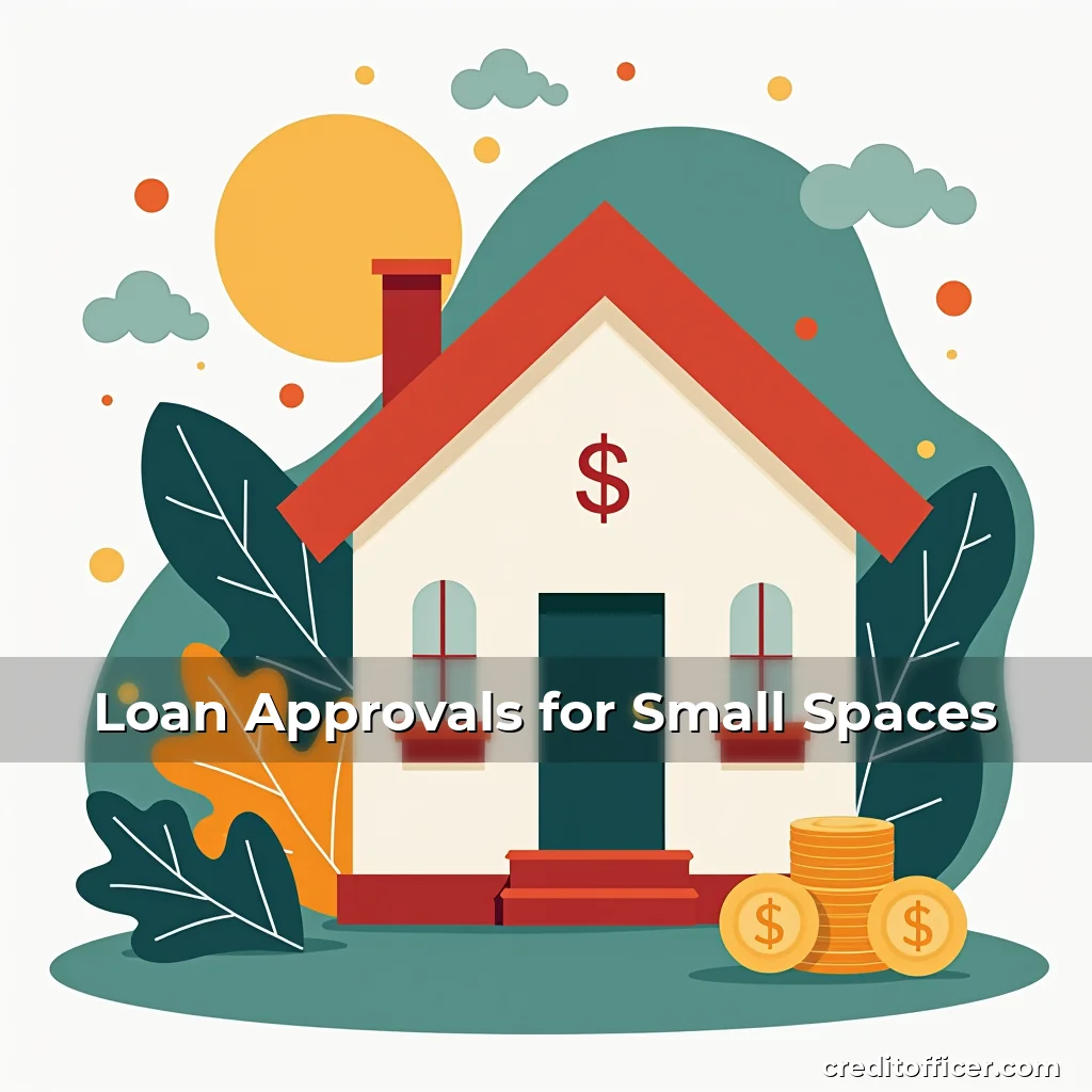 Artistic representation for Loan Approvals for Small Spaces
