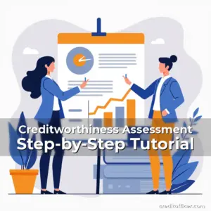 Artistic representation for Creditworthiness Assessment Step-by-Step Tutorial