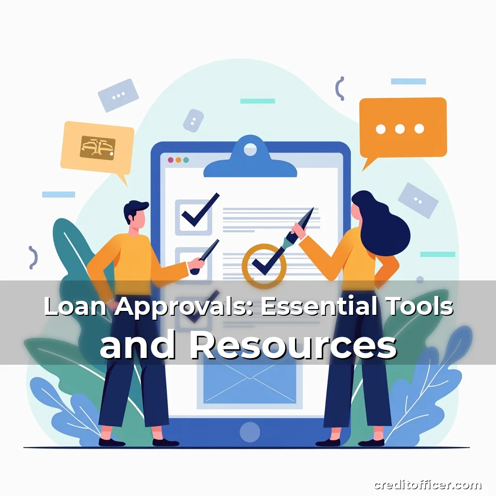 Artistic representation for Loan Approvals: Essential Tools and Resources