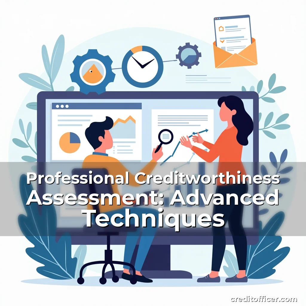 Artistic representation for Professional Creditworthiness Assessment: Advanced Techniques