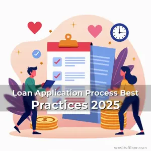 Artistic representation for Loan Application Process Best Practices 2025