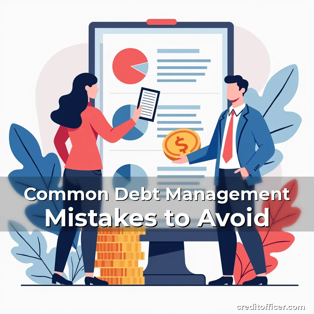 Read more about the article Common Debt Management Mistakes to Avoid