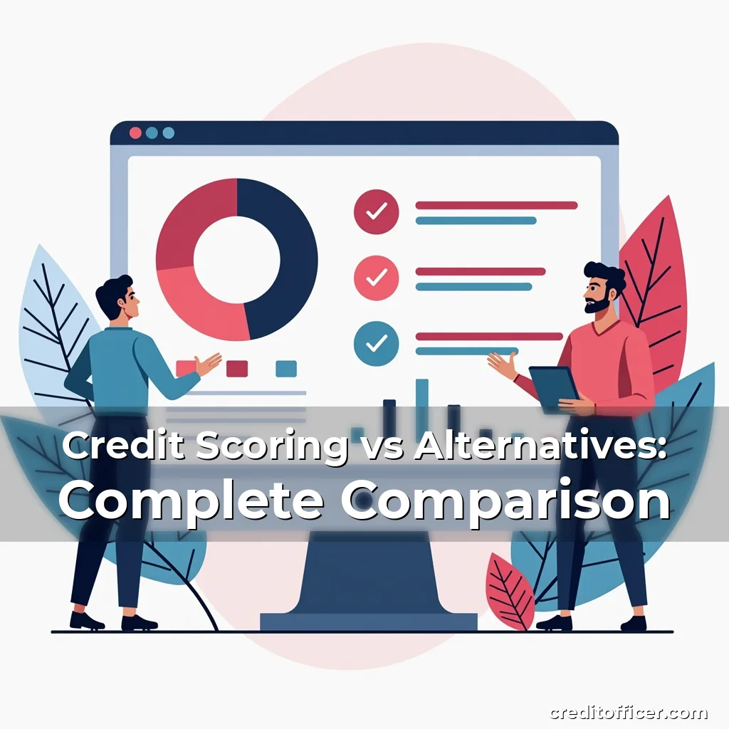 Artistic representation for Credit Scoring vs Alternatives: Complete Comparison