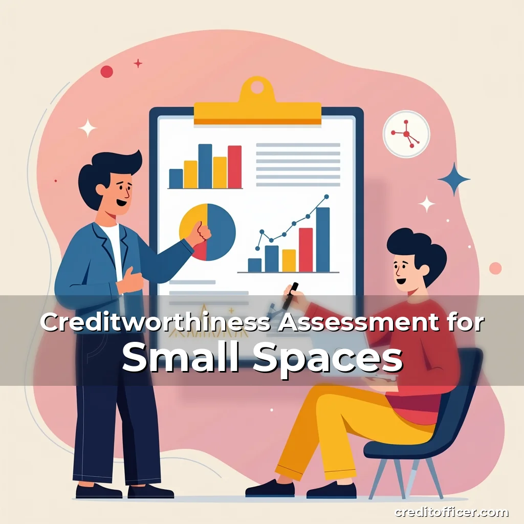 Artistic representation for Creditworthiness Assessment for Small Spaces