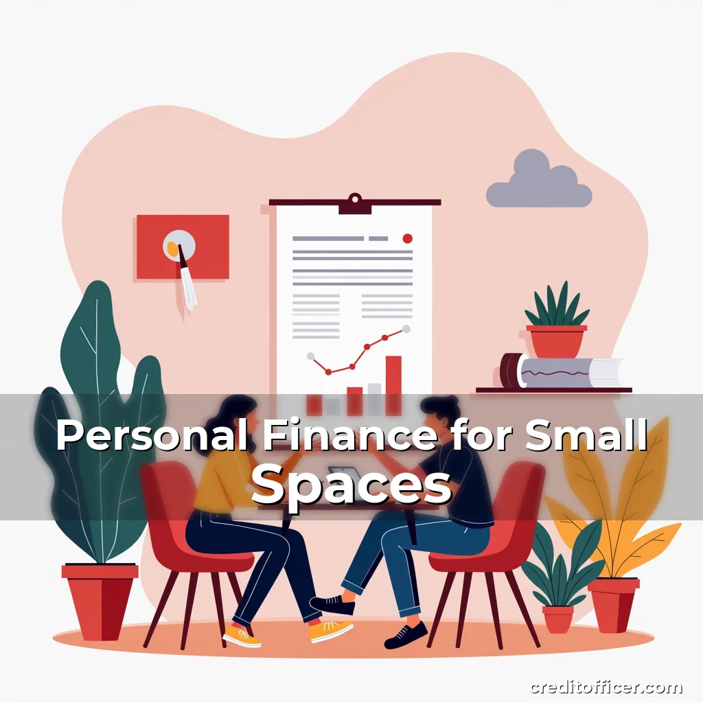 Artistic representation for Personal Finance for Small Spaces