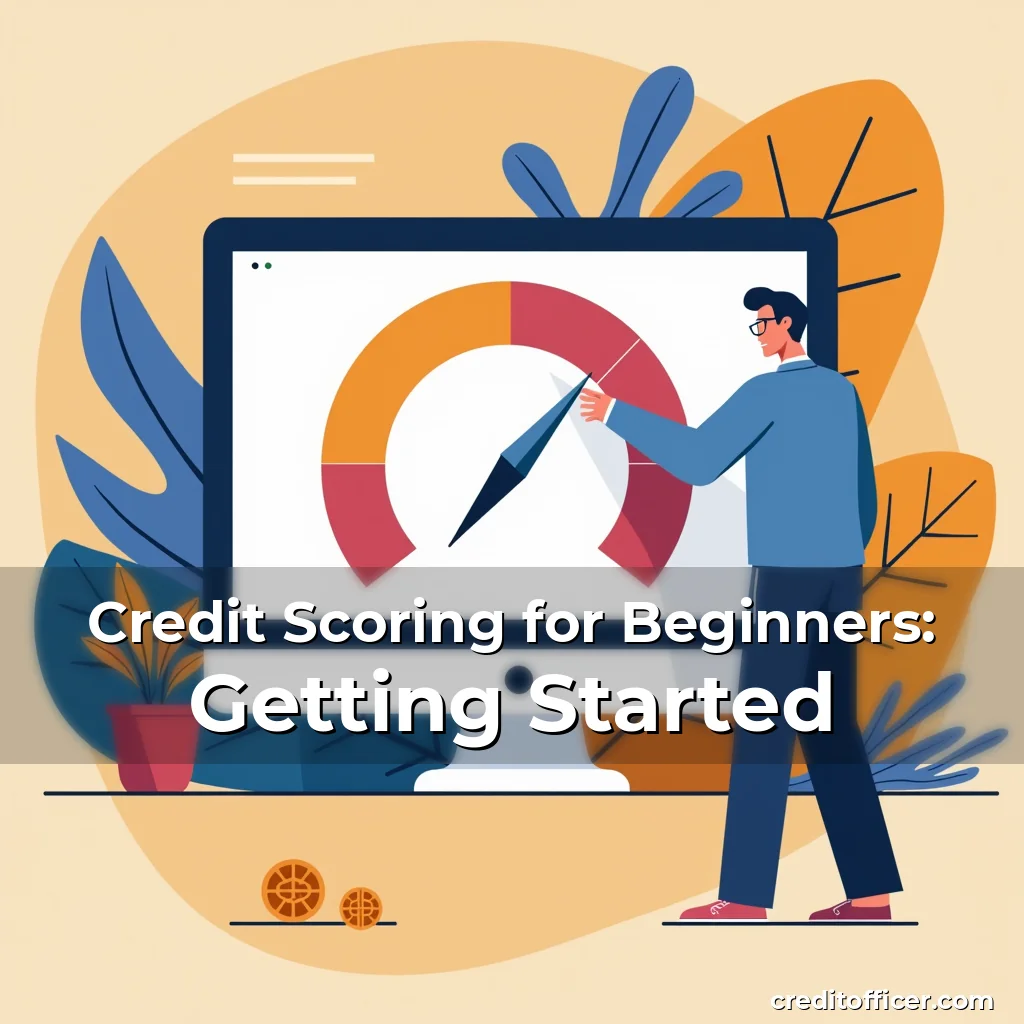 Artistic representation for Credit Scoring for Beginners: Getting Started