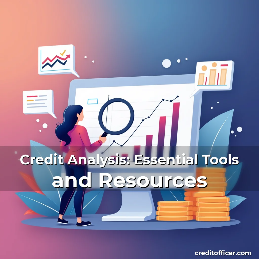 Artistic representation for Credit Analysis: Essential Tools and Resources