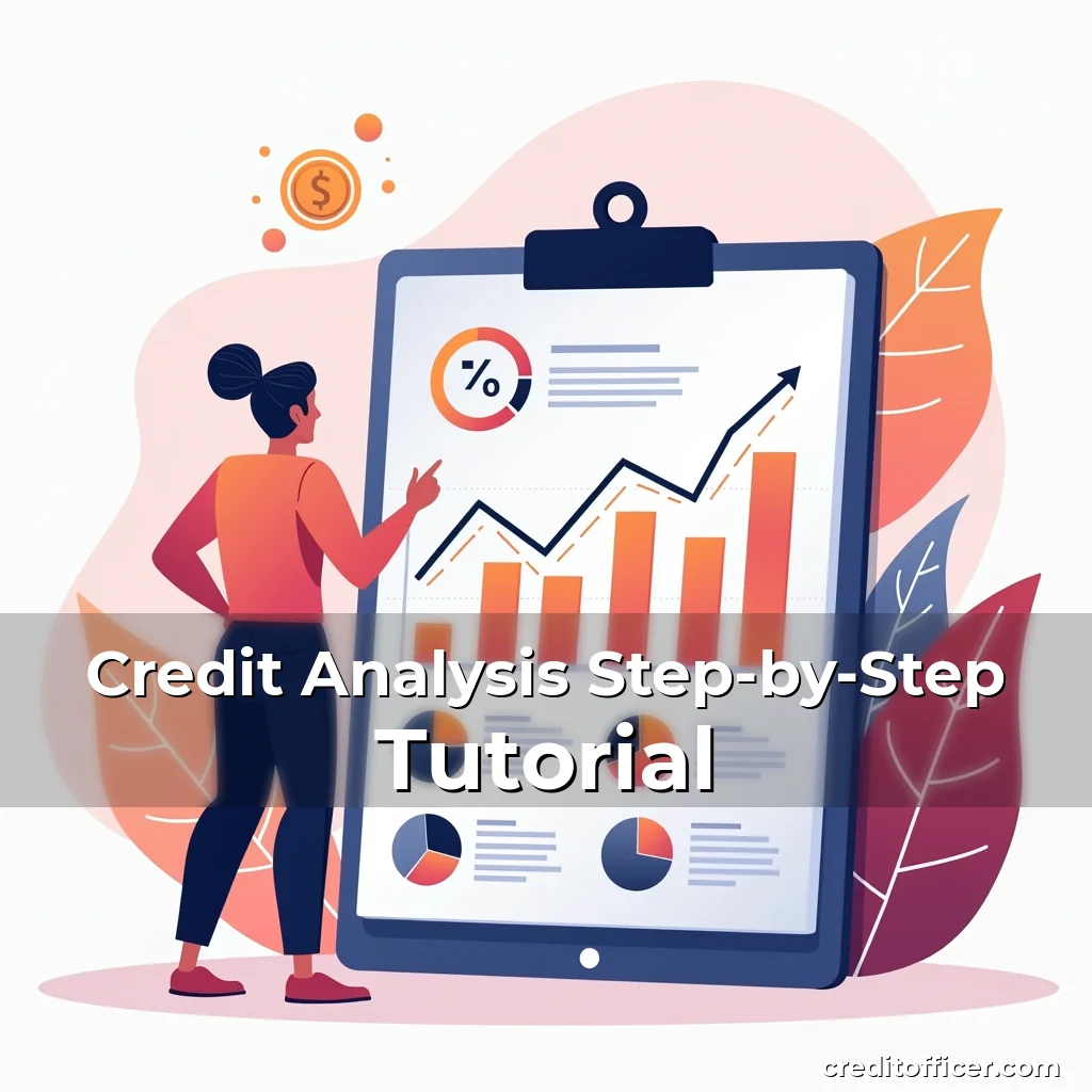 Artistic representation for Credit Analysis Step-by-Step Tutorial
