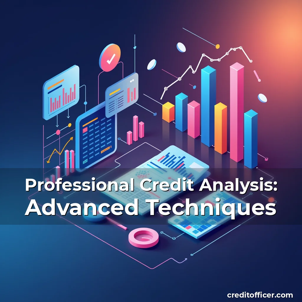 Artistic representation for Professional Credit Analysis: Advanced Techniques