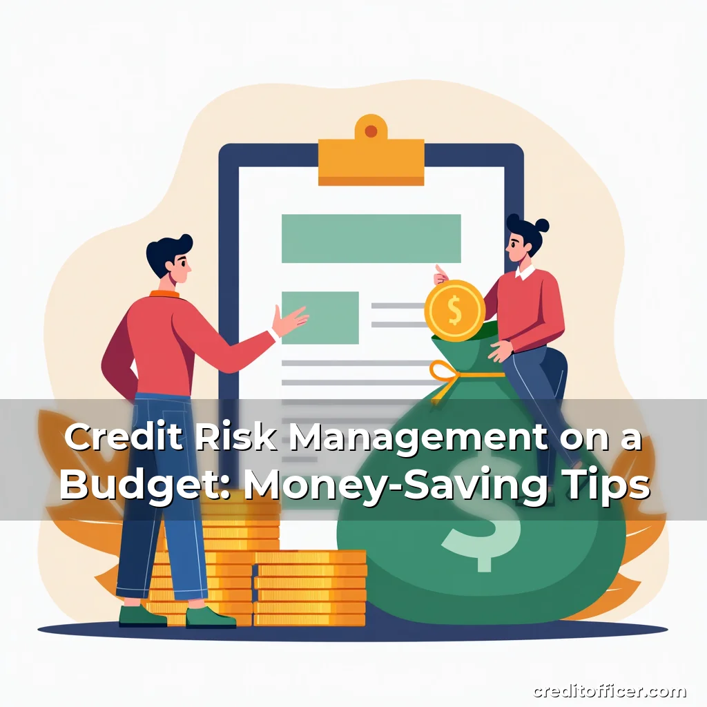 Read more about the article Credit Risk Management on a Budget: Money-Saving Tips